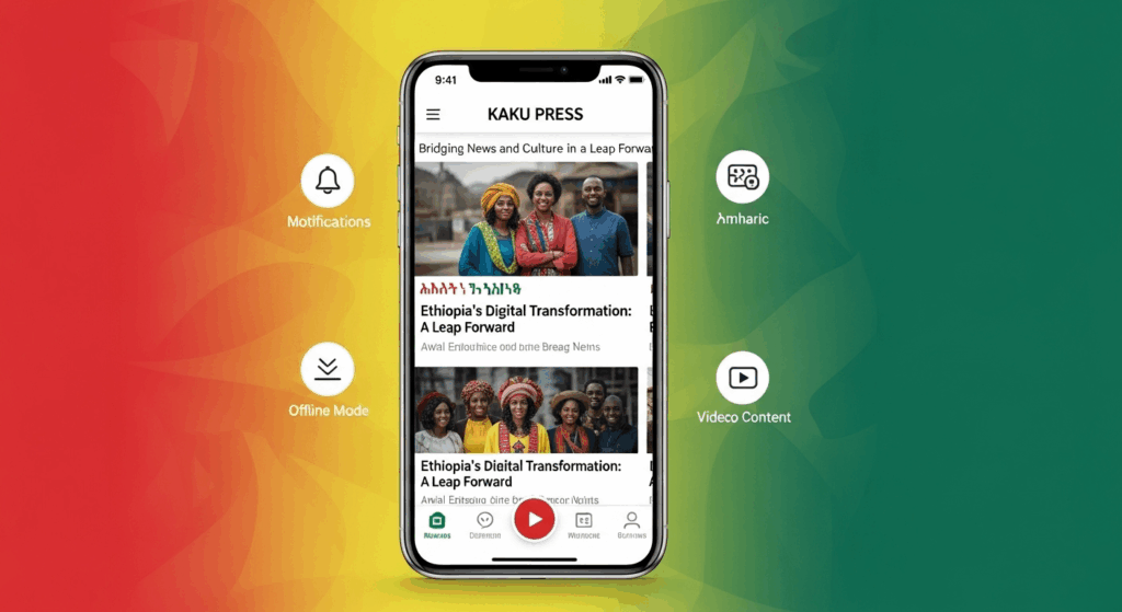 Kaku Press App – News, Alerts, and Amharic Updates in One Place