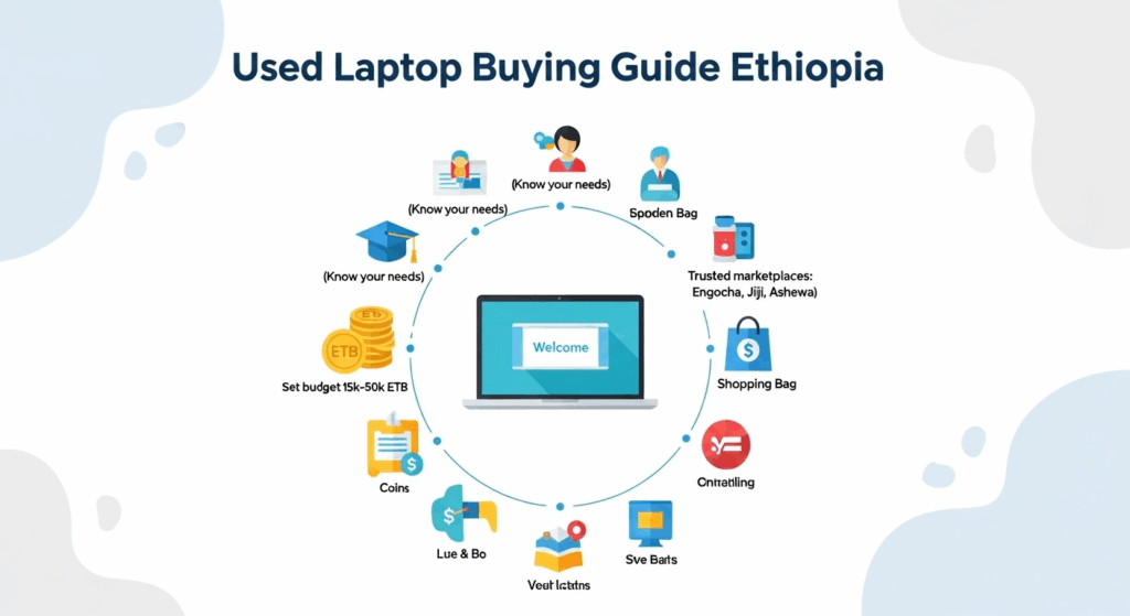 Used Laptop Buying Guide Ethiopia: Tips for Students and Freelancers
