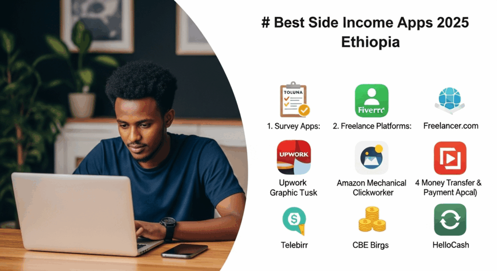Best Side Income Apps in Ethiopia (2025 Guide)